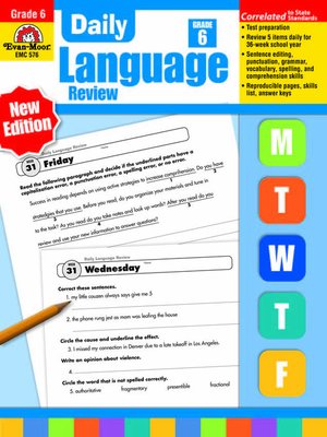 cover image of Daily Language Review